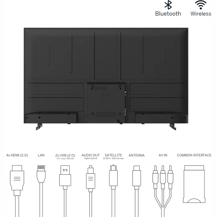 Televizors Thomson 55" UHD QLED Android TV 55QA2S13 [Mazlietots]